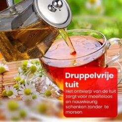 Procidi® Glazen Theepot Met Filter - Theekan Met Infuser - Dubbelwandig Borosilicaat Glas - Thee Thermoskan - Koffiekan 950 ML - Teapot 13 Procidi® Glazen Theepot Met Filter - Theekan Met Infuser - Dubbelwandig Borosilicaat Glas - Thee Thermoskan - Koffiekan 950 ML - Teapot -Keukengerei Winkel 1200x1200 1423