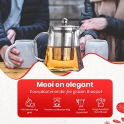 Procidi® Glazen Theepot Met Filter - Theekan Met Infuser - Dubbelwandig Borosilicaat Glas - Thee Thermoskan - Koffiekan 950 ML - Teapot 16 Procidi® Glazen Theepot Met Filter - Theekan Met Infuser - Dubbelwandig Borosilicaat Glas - Thee Thermoskan - Koffiekan 950 ML - Teapot -Keukengerei Winkel 1200x1200 1425