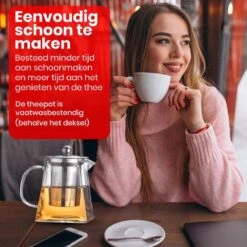 Procidi® Glazen Theepot Met Filter - Theekan Met Infuser - Dubbelwandig Borosilicaat Glas - Thee Thermoskan - Koffiekan 950 ML - Teapot 17 Procidi® Glazen Theepot Met Filter - Theekan Met Infuser - Dubbelwandig Borosilicaat Glas - Thee Thermoskan - Koffiekan 950 ML - Teapot -Keukengerei Winkel 1200x1200 1426