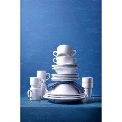 Bord Smalle Rand Mammoet Budgetline 16 Cm Wit 6 Stuk(s) -Keukengerei Winkel 1200x1200 1437