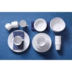 Bord Smalle Rand Mammoet Budgetline 16 Cm Wit 6 Stuk(s) -Keukengerei Winkel 1200x1200 1438