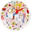 Blond Amsterdam Unicorn Gebaksbord - Ø 18cm