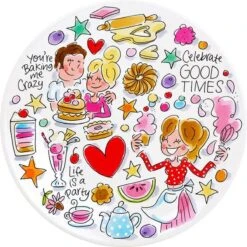 Blond Amsterdam Cake Bord - Set Van 2 -Keukengerei Winkel 1200x1200 1451