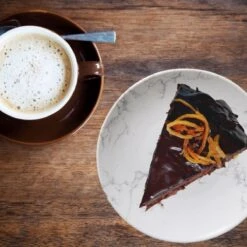 Orange85 Gebaksbordjes - Taart - 4 Stuks - Wit - 19cm - Marmer -Keukengerei Winkel 1200x1200 1454