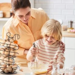 Eiermand – Eierrek – Eierhouder – Eieren – Zwart - Pasen - Tot 40 Eieren - BAULK® 13 Eiermand – Eierrek – Eierhouder – Eieren – Zwart - Pasen - Tot 40 Eieren - BAULK® -Keukengerei Winkel 1200x1200 1641