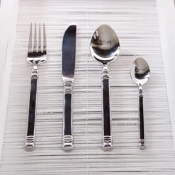 Riviera Maison Bestekset Zilver - Bon Appétit Cutlery - Set Van 4 Stuks -Keukengerei Winkel 1200x1200 1744