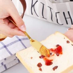 House Of Husk Botermesjes Set - Goud - RVS - Botermes - Smeermessen - Tapas Mesjes - 6 Stuks -Keukengerei Winkel 1200x1200 1787