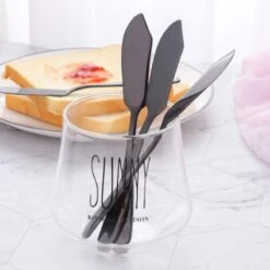 House Of Husk Botermesjes Set - Zwart - RVS - Botermes - Smeermessen - Tapas Mesjes - 6 Stuks -Keukengerei Winkel 1200x1200 1795