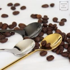 House Of Husk® Theelepels Set - Theelepeltjes - Koffielepels - Koffielepeltjes - RVS - 13cm - 12 Stuks - Zwart -Keukengerei Winkel 1200x1200 1876