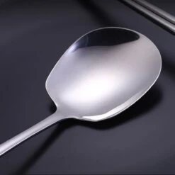 House Of Husk® Opscheplepel Set - Zilver - Serveerlepel - Groetelepel - Aardappellepel - 21cm - RVS - 4 Stuks -Keukengerei Winkel 1200x1200 1877