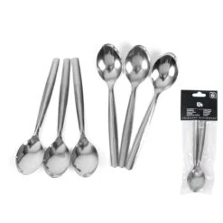 Merkloos Excellent Houseware RVS Theelepels Set 6 Stuks -Keukengerei Winkel 1200x1200 1881