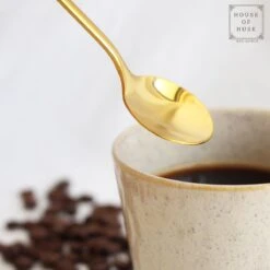 House Of Husk® Theelepels Set - Theelepeltjes - Koffielepels - Koffielepeltjes - RVS - 15cm - 6 Stuks - Goud -Keukengerei Winkel 1200x1200 1929