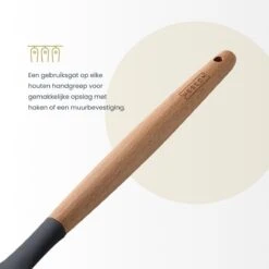 Hescom Siliconen Gesloten Opscheplepel Met Anti-aanbaklaag - Keukengerei Met Ergonomisch Design - Hittebestendige Serveerlepel - Vaatwasservriendelijk -Keukengerei Winkel 1200x1200 1955