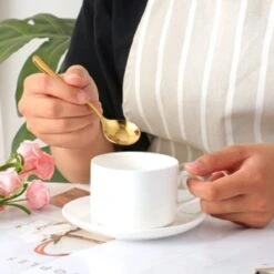 House Of Husk® Koffielepel Set - Theelepel - Koffielepeltjes - Espresso Lepeltjes - RVS - 12cm - 12 Stuks - Goud -Keukengerei Winkel 1200x1200 1967