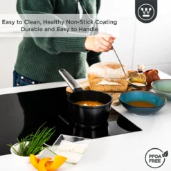 Westinghouse Performance Series - Steelpan Inductie 18cm - Zwart - Geschikt Voor Alle Warmtebronnen Inclusief Inductie En Ovenbestendig - Sauspan 10 Westinghouse Performance Series - Steelpan Inductie 18cm - Zwart - Geschikt Voor Alle Warmtebronnen Inclusief Inductie En Ovenbestendig - Sauspan -Keukengerei Winkel 1200x1200 20