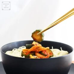 House Of Husk Chopsticks Set - Koreaanse Eetstokjes - Vaatwasserbestendig - RVS - 5 Paar - Duo Tone - Zwart Goud -Keukengerei Winkel 1200x1200 2003