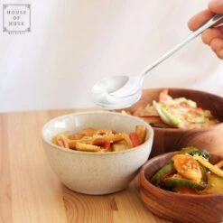 House Of Husk 1 Persoons Chopstick Lepel Set - 1 Paar Metalen Koreaanse Eetstokjes - Inclusief Eetlepel En Houder - RVS - Metaal - Eetstokjes - Koreaans - Vaatwasserbestendig - Sushi Chopsticks - Noodles - Zilver -Keukengerei Winkel 1200x1200 2007