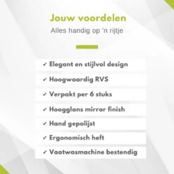 Hendi Tafelvork - Profi Line Tafelvorken - 20,5cm - RVS 18/0 ( Set Van 6 ) -Keukengerei Winkel 1200x1200 2028