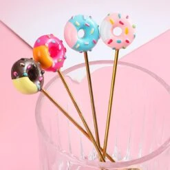 Gebaksvorkjes Donut Set Van 4 Taartvorkjes - Goud -Keukengerei Winkel 1200x1200 2032