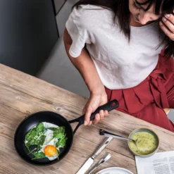 KitchenAid Classic Aluminium Koekenpannenset 2-delig ø24+28cm - Zwart - Inductie -Keukengerei Winkel 1200x1200 216