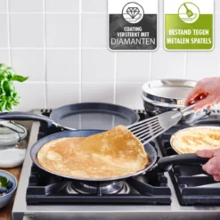 GreenPan Essentials Pannenkoekenpan 24cm - Zwart - Inductie - PFAS-vrij -Keukengerei Winkel 1200x1200 332
