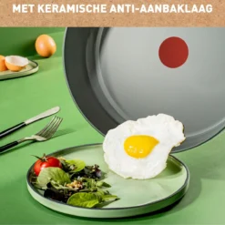 Tefal Renew ON Keramische Hapjespan - Ø 24 Cm - Met Deksel -Keukengerei Winkel 1200x1200 374