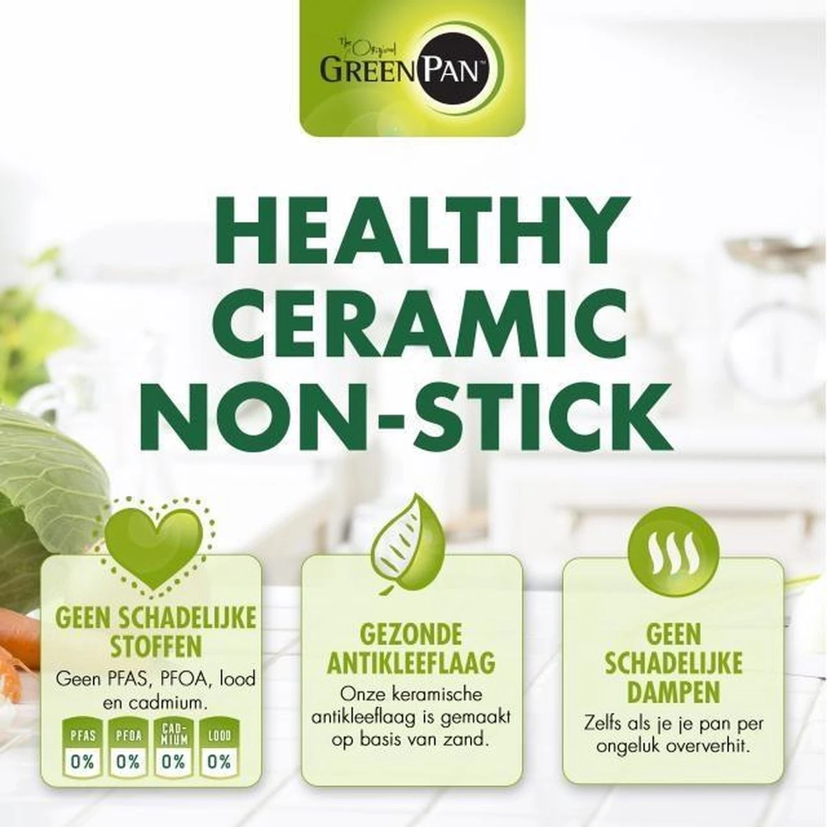 GreenPan Cambridge Hapjespan Met Deksel 28cm - Zwart - Inductie - PFAS-vrij 19 GreenPan Cambridge Hapjespan Met Deksel 28cm - Zwart - Inductie - PFAS-vrij - Afbeelding 19