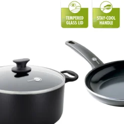 GreenPan Cambridge Grillpan 28cm - Zwart - Inductie - PFAS-vrij -Keukengerei Winkel 1200x1200 488