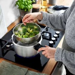 Springlane Roestvrijstalen Snelkookpan - Inductie - Pressure Cooker - 6,0 L Met Stoommand -Keukengerei Winkel 1200x1200 672