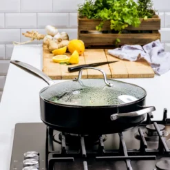GreenPan Copenhagen Stoofpan Met Deksel En Extra Handvat 28cm/4.3L -Keukengerei Winkel 1200x1200 697