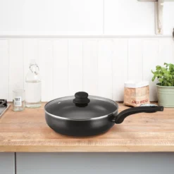 Brabantia Antikleef Hapjespan Met Deksel 28cm - Sauté Pan -Keukengerei Winkel 1200x1200 739