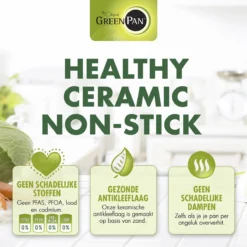GreenPan Mayflower Steelpan - Ø 16 Cm - Keramisch - Inductie -Keukengerei Winkel 1200x1200 759