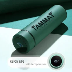 Slimme Thermosfles Met LCD Temperatuur Display - Curver Isolatiefles 500 ML - Rubber Coating - Dubbelwandige Thermosfles - Thermosbeker - Isoleerfles - Thermoskan - Travel Mug - Bidon Drinkfles - Koffiebeker - Drinkflessen - RVS - Smart Thermos -Keukengerei Winkel 1200x1200 859