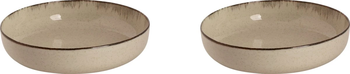 Palmer Bord Diep Antigo 19 Cm Crème Porselein 2 Stuk(s) 1 Palmer Bord Diep Antigo 19 Cm Crème Porselein 2 Stuk(s)