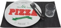 Merkloos Pizzabord - 30Cm - Decor -Keukengerei Winkel 1200x557 1