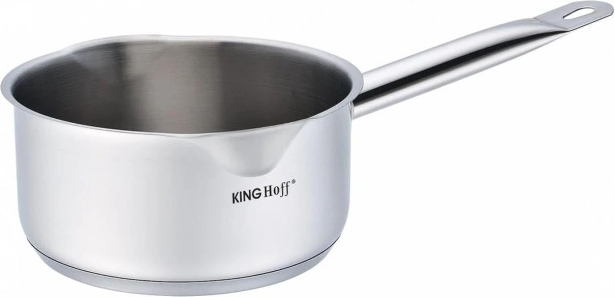 Kinghoff 1124 Steelpan - Ø14 Cm - Rvs - Alle Warmtebronnen