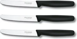 Victorinox Swiss Classic Tafelmessenset - 11cm - 3-delig - Zwart - Gekarteld - RVS En Kunststof -Keukengerei Winkel 1200x615 4