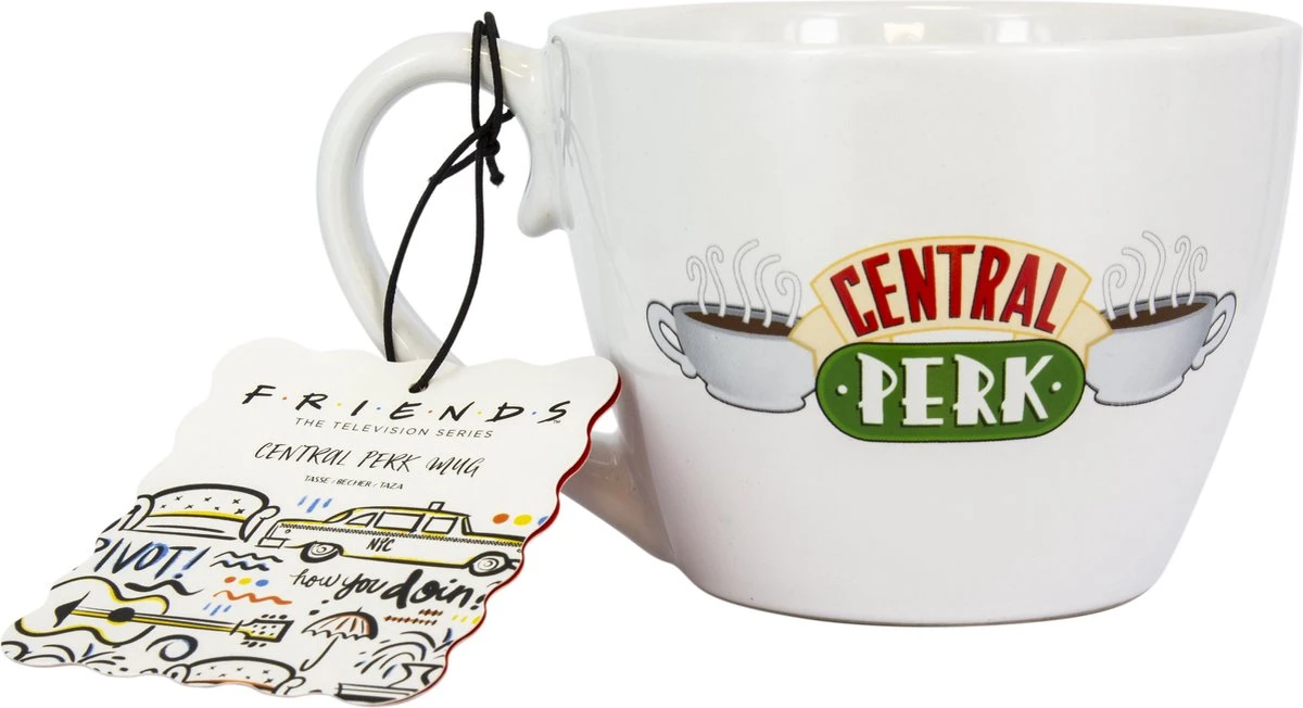 Friends Central Perk Cappuccino Mok 6 Friends Central Perk Cappuccino Mok - Afbeelding 6