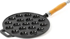 Blackwell Poffertjespan - Met Houten Steel - Gietijzer - ø 24 Cm -Keukengerei Winkel 1200x673 1