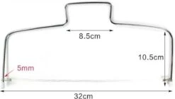 LOUZIR Professionele Taartsnijder - RVS - Taart Zaag - Cake Snijder -Keukengerei Winkel 1200x678 4