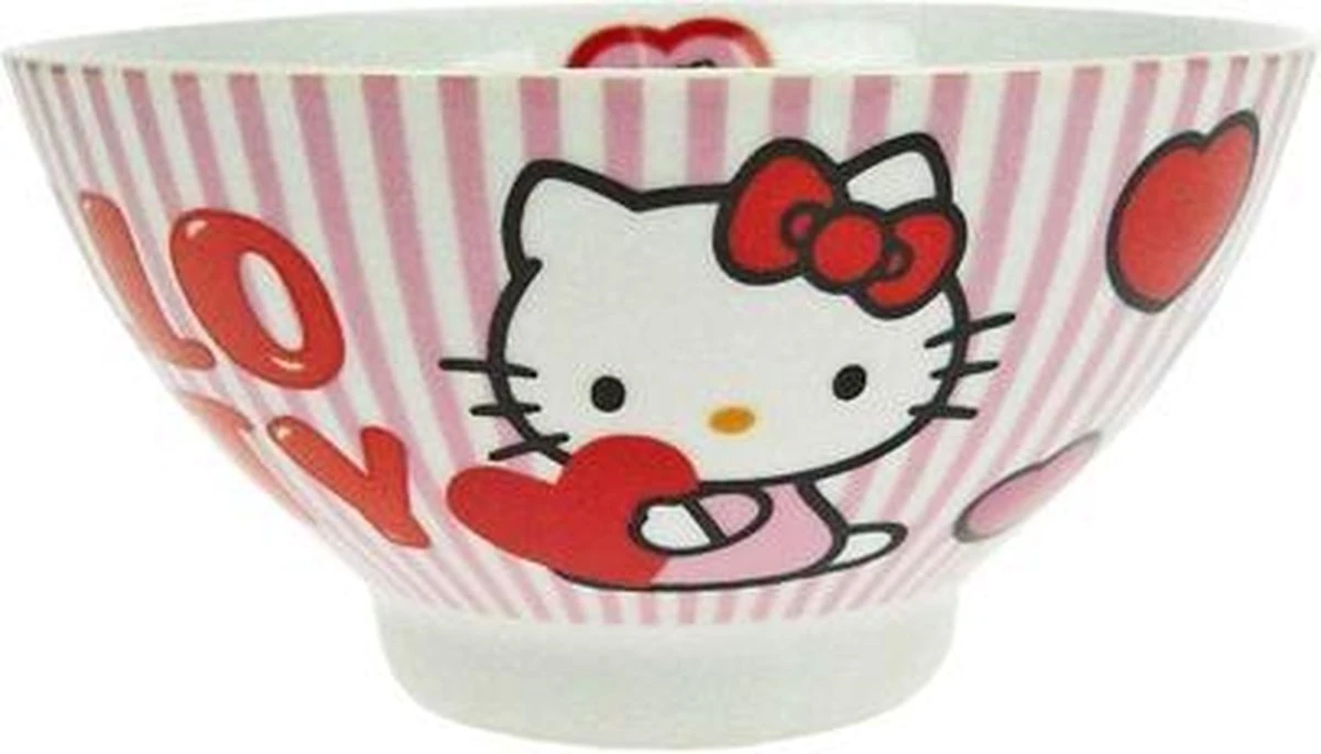 Hello Kitty Valentijns Ontbijtschaaltje 1 Hello Kitty Valentijns Ontbijtschaaltje