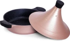 Aluminium Tajine Agadir-geschikt Kleur Rose Gold - Ook Voor Inductie -Keukengerei Winkel 1200x698 2