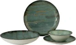 Bonna Serviesset - Madera - 24 Delig - 6 Persoons - Porselein