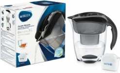 BRITA - Waterfilterkan Elemaris - Zwart - 3,5L - Inclusief 1 Maxtra+ Waterfilterpatroon -Keukengerei Winkel 1200x735 2