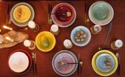 Tavola - Diepe Borden - Kleurrijk - Ø21cm - (6 Stuks) -Keukengerei Winkel 1200x738 5