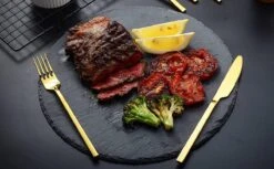 Cadeau 30-delige Gouden Zilverwerk Set Bestekset, Velaze 18/10 Roestvrijstalen Gebruiksvoorwerpen Service Voor 6 Personen Inclusief Dinerlepel, Diner Vork, Diner Mes, Dessertvork En Theelepel, Spiegel Gepolijst Ontwerp -Keukengerei Winkel 1200x742 5