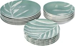 4goodz Plant Groen 18-delig Servies Porselein 6 Persoons -Keukengerei Winkel 1200x749 6