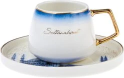 KARACA -ISTANBUL- 12 DELIGE- KOFFIEKOPJES VOOR 6 PERSONEN SET-Karaca Istanbul Set Van 12 Koffiekopjes 90 Ml- Moccamokken -espressokopjes Set Van Porselein, 6 Personen Robuuste Mokkatas, Porselein -Keukengerei Winkel 1200x757 2