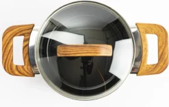 Gero Mark Kookpannenset - 4-delig - Zwart - Houtlook Grepen - Inductie - PFAS-vrij -Keukengerei Winkel 1200x760 1