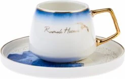 KARACA -ISTANBUL- 12 DELIGE- KOFFIEKOPJES VOOR 6 PERSONEN SET-Karaca Istanbul Set Van 12 Koffiekopjes 90 Ml- Moccamokken -espressokopjes Set Van Porselein, 6 Personen Robuuste Mokkatas, Porselein -Keukengerei Winkel 1200x760 6